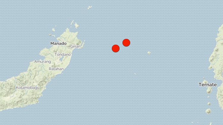Un serie de fuertes sismos sacuden la costa de Indonesia