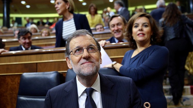 Rajoy fracasa en la primera votación de investidura