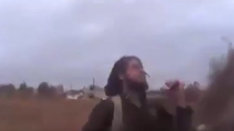 Video: Un yihadista graba su propia muerte con una cámara GoPro en Siria