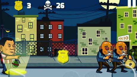 'Duterte el destructor': un juego sobre el líder filipino permite librar su propia guerra antidroga