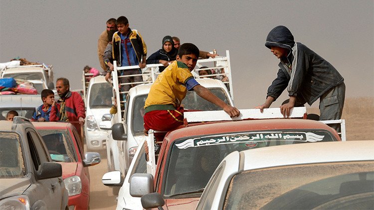 La batalla por Mosul: Evacuación de civiles en el bastión del Estado Islámico en Irak