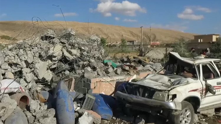 RT graba los efectos del bombardero de la coalición internacional en Mosul (VIDEO)