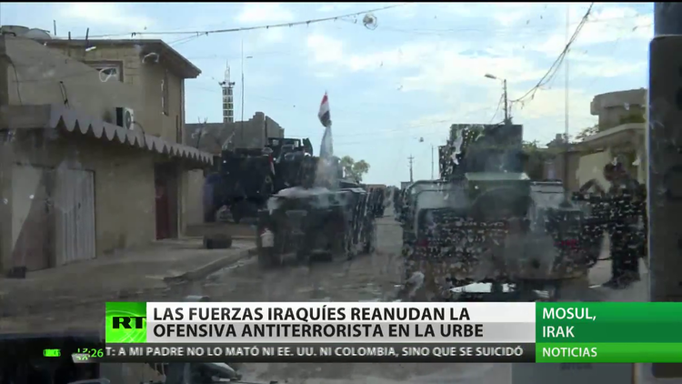 Las Fuerzas Iraquíes Reanudan Su Ofensiva En Mosul Contra El Ei Rt 5005