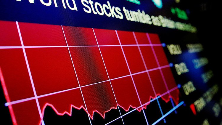 Más que después del 11-S: el Dow Jones cae casi 800 puntos