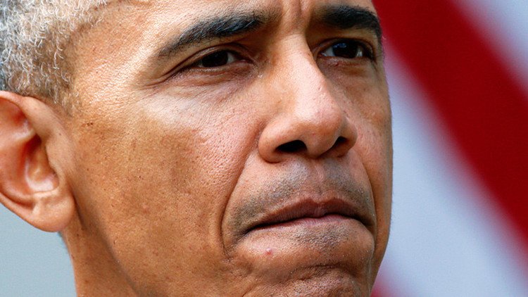 "Adiós, asesino": Así despiden a Obama cerca del Pentágono (Fotos)
