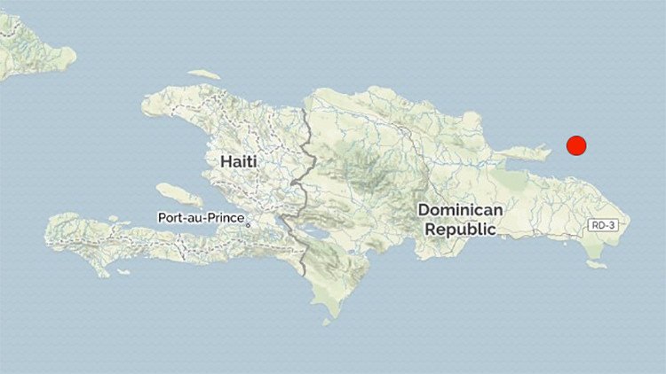 Un sismo de 4,8 se registra en República Dominicana