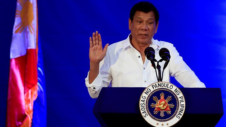 El presidente filipino Duterte lanza una seria amenaza a los milicianos del Estado Islámico