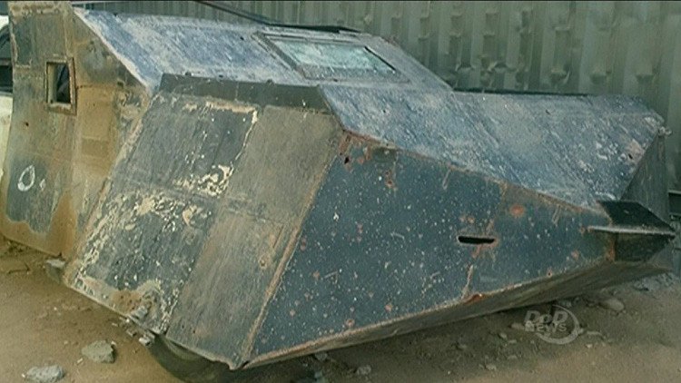 El vehículo tipo 'Mad Max' incautado al EI que podría ser crucial en la lucha contra los terroristas