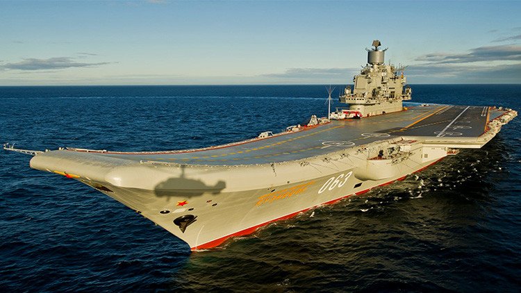 Rusia detalla cómo modernizará su único portaaviones 