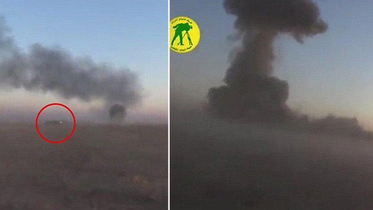 VIDEO: Un coche bomba del EI explota metros antes de alcanzar las milicias iraquíes
