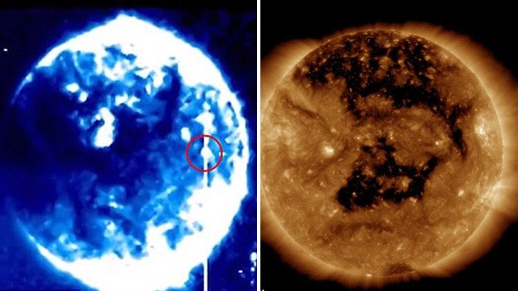 La NASA explica el origen de una extraña esfera azul cerca del Sol