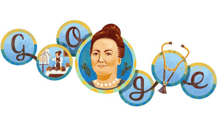 Google homenajea a la primera médica argentina