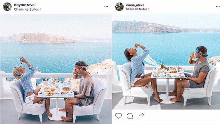 ¿Un clon?: Usuaria de Instagram descubre que la siguen para imitar las fotos de sus viajes