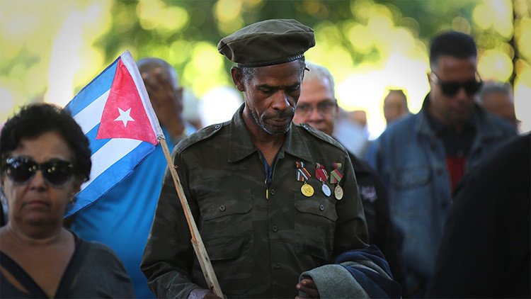 El último adiós a Fidel Castro, en imágenes