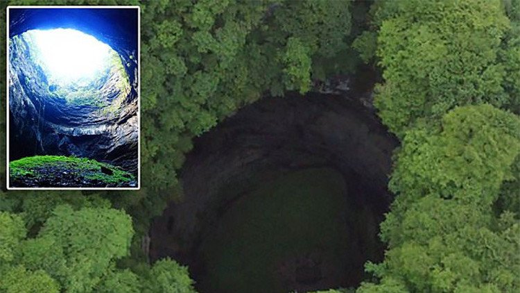 VIDEO: Descubren cavernas gigantes en las montañas de China 