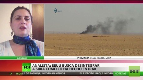 "EE.UU. busca desintegrar a Siria como lo ha hecho en Irak"