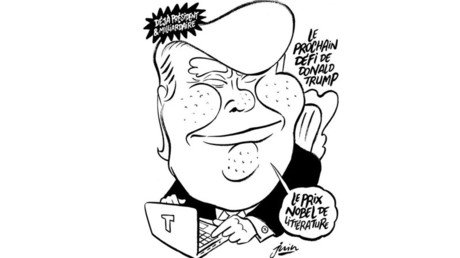 'Charlie Hebdo' revela 'el sueño' del presidente electo Donald Trump