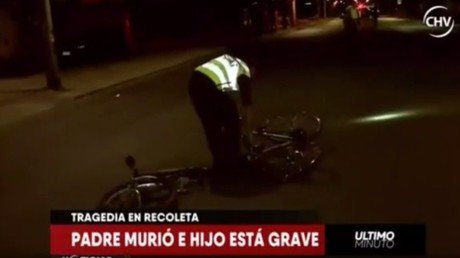 "Oh, nos están asaltando": Un periodista chileno es asaltado a punta de pistola en directo 