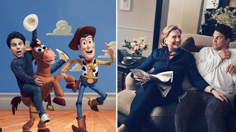 "Los 'haters' dirán que es Photoshop": El joven que 'se cuela' en la vida de los famosos