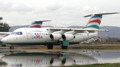 Publican las primeras imágenes del avión estrellado en Colombia