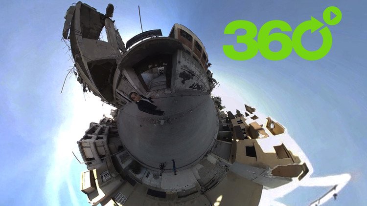 Homs en 360º: Lo que queda de una de las ciudades más devastadas por la guerra en Siria