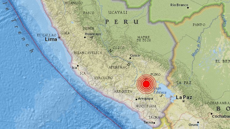 Un sismo de magnitud 6,3 sacude Perú