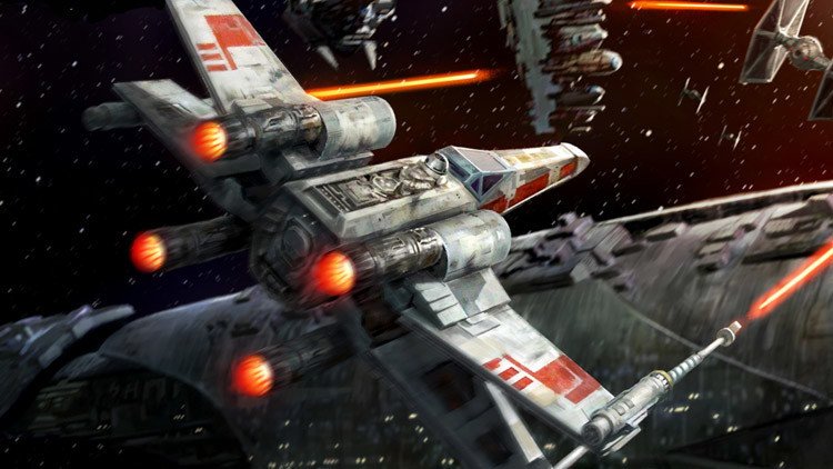 Una nave de 'Star Wars' aterriza en Hollywood para el estreno de la nueva cinta de la saga (VIDEO)