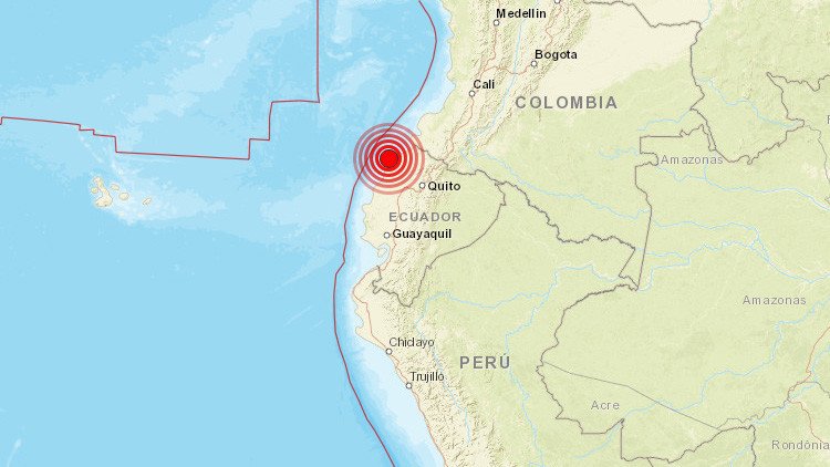 Un sismo de magnitud 5,2 sacude Ecuador