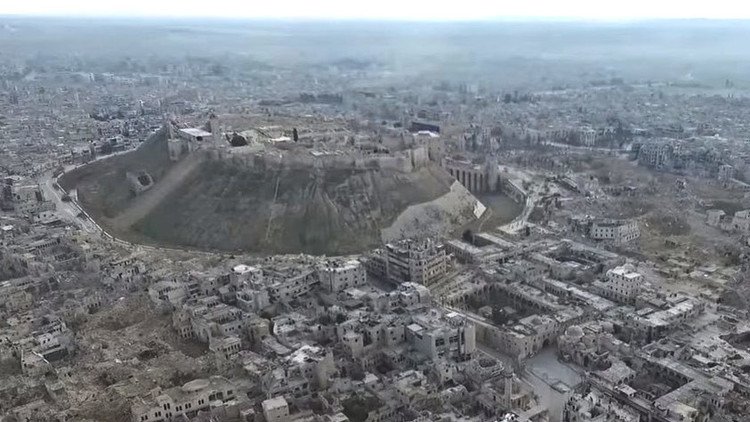VIDEO: La devastación del este de Alepo tras ser liberado a vista de dron
