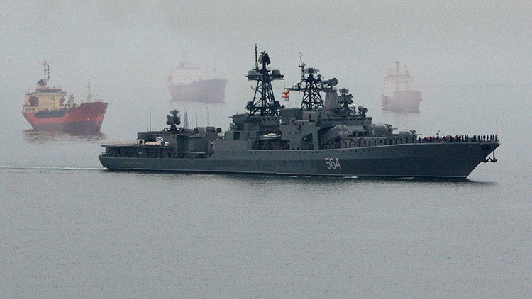 Las Armadas de India y Rusia comienzan las maniobras conjuntas 'Indra Navy 2016'