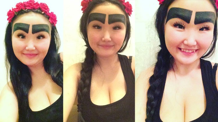FOTOS: Una joven rusa crea tendencia en Instagram gracias a sus gigantes 'cejas'