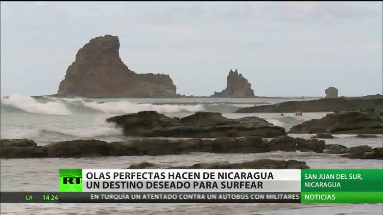 Sus perfectas olas hacen de Nicaragua un destino deseado para surfear