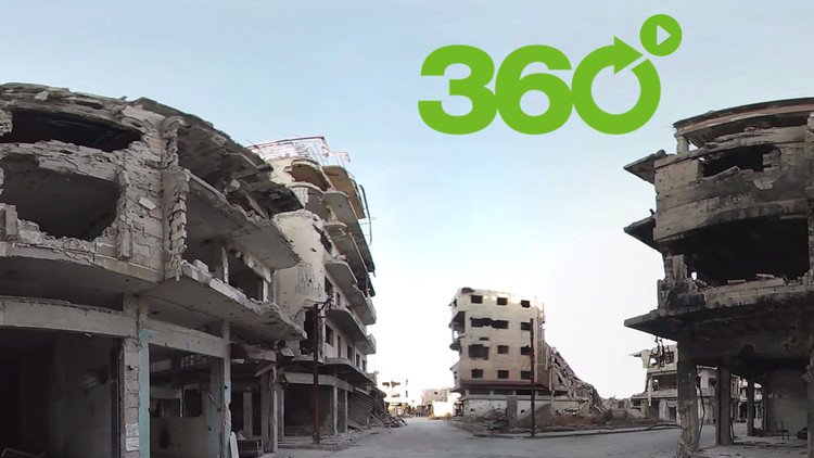 Homs en 360º: Un recorrido por las ruinas de la tercera mayor ciudad de Siria