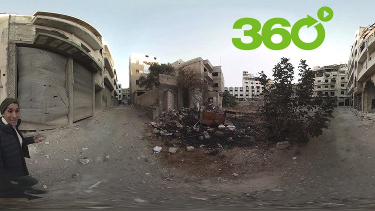 Homs en 360º: Un recorrido por lo que quedó del casco histórico de la tercera mayor ciudad de Siria