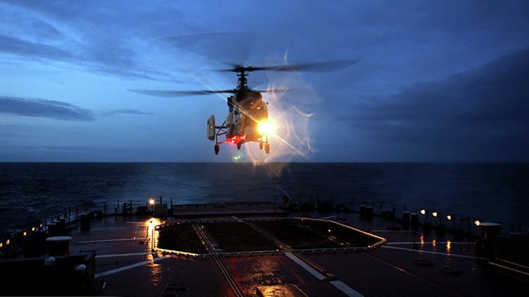 La Armada rusa recibe el primer helicóptero Ka-27M, capaz de detectar cualquier submarino