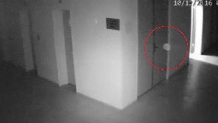  Una 'esfera fantasma' es captada por una cámara de seguridad en un exgulag en Rusia