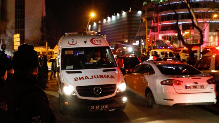 Reportan varios disparos cerca de la embajada de EE.UU. en Ankara