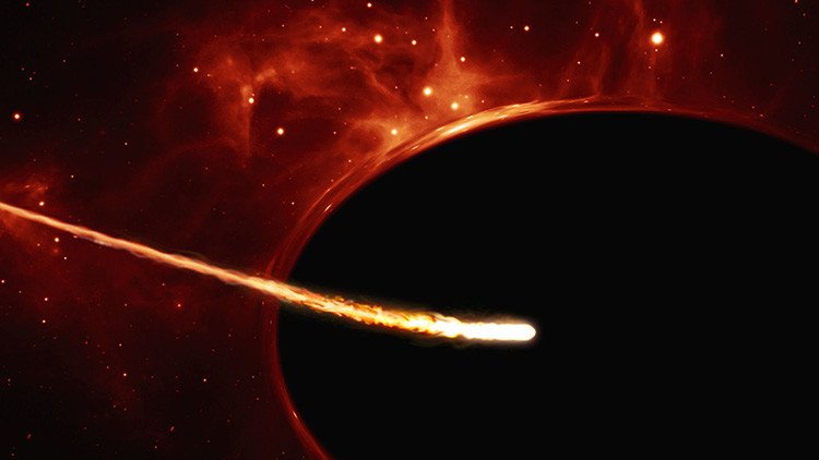 "La supernova más brillante" resulta ser una estrella devorada por un gran agujero negro