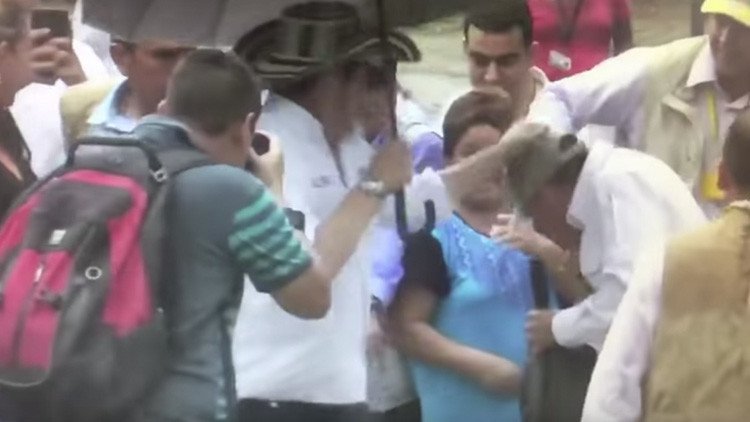 Vicepresidente colombiano pide disculpas públicas a escolta agredido (Video)