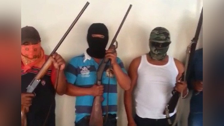 México: Un grupo armado de autodefensa aparece en Oaxaca