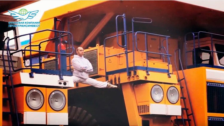 VIDEO: Un joven supera la espectacular acrobacia de Van Damme entre dos camiones