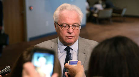 Churkin: "Es importante reiniciar las negociaciones sobre Siria antes del 1 de enero"