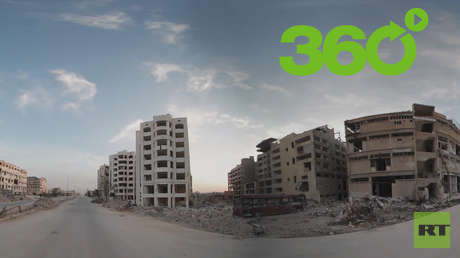 Alepo en 360º: Así son los devastadores efectos de la guerra en Siria