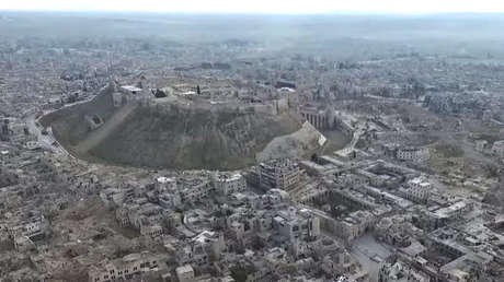 VIDEO: La devastación del este de Alepo tras ser liberado a vista de dron