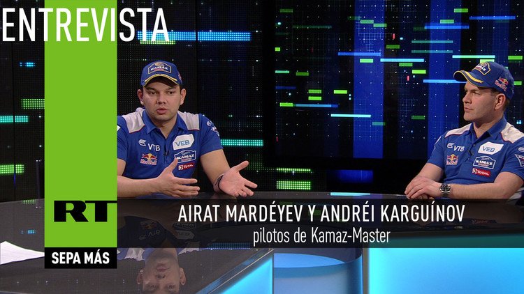 Entrevista con Airat Mardéyev y Andréi Karguínov, pilotos de Kamaz-Master