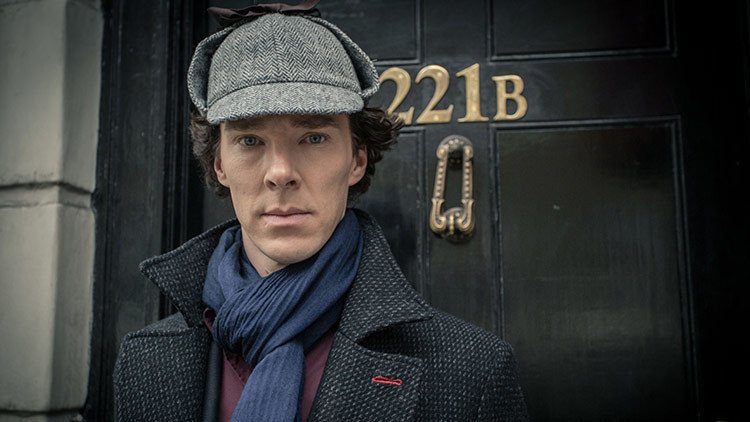 El actor Benedict Cumberbatch resultó ser pariente del creador de Sherlock Holmes