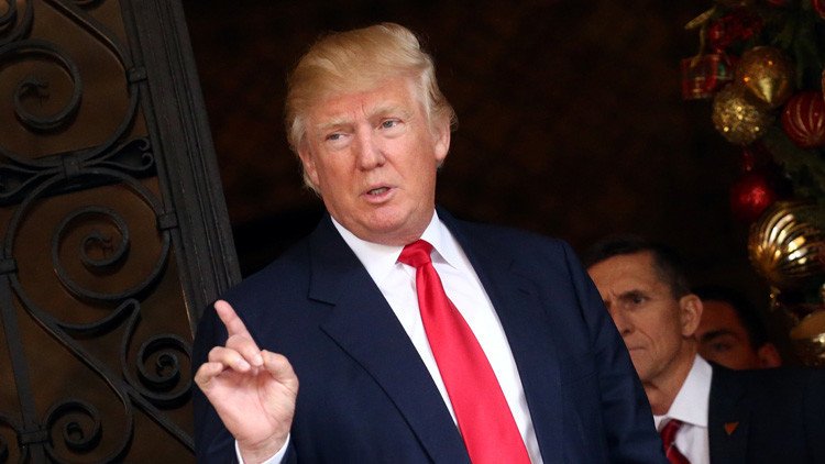 Donald Trump se queja de que "los medios mienten" al informar sobre el muro con México