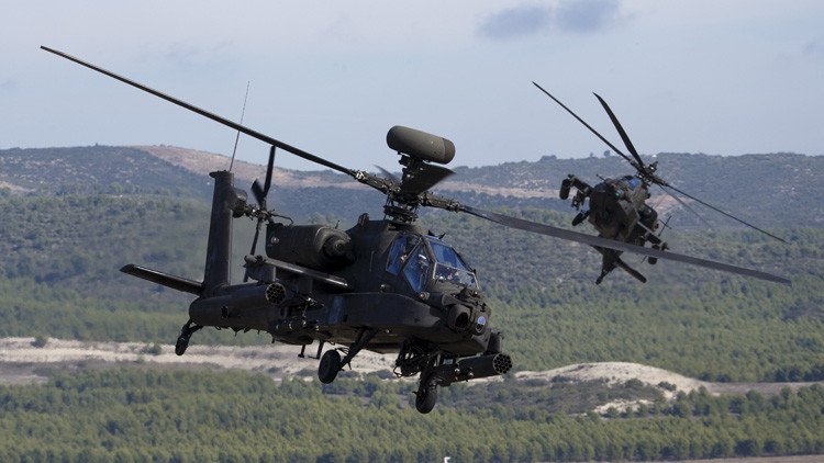 EE.UU. desplegará 24 helicópteros de ataque Apache en Corea de Sur