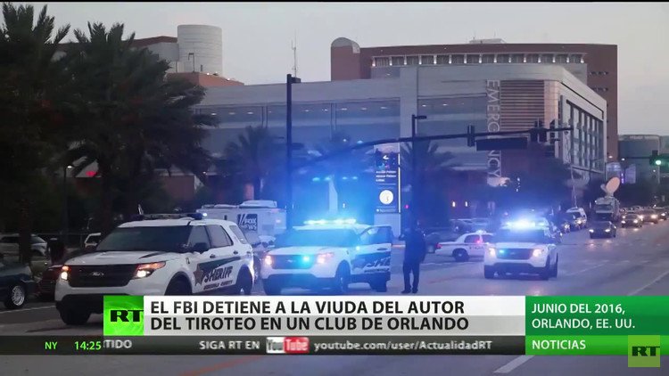 El FBI detiene a la viuda del autor de la masacre de Orlando