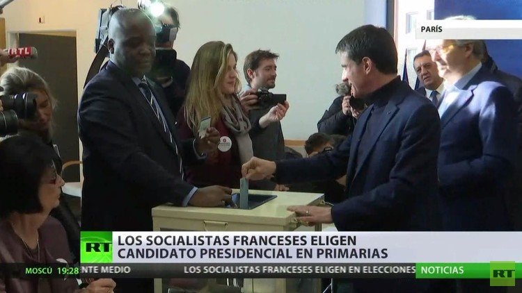 Los socialistas franceses eligen al candidato presidencial en las primarias